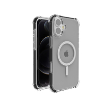 Clear Phone Case - iPhone 15 pro MyScreen Explorer Hero MagSafe ShockProof Case - Black